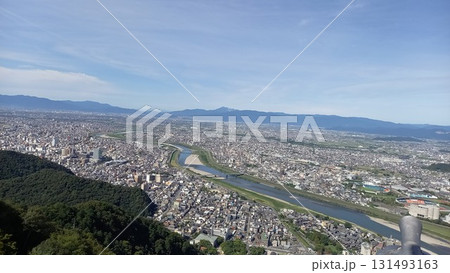 岐阜城　天守からの眺め 131493163