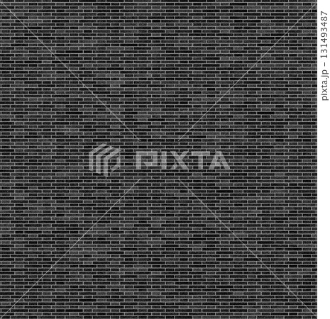 Dark brick wall pattern creating texture background 131493487