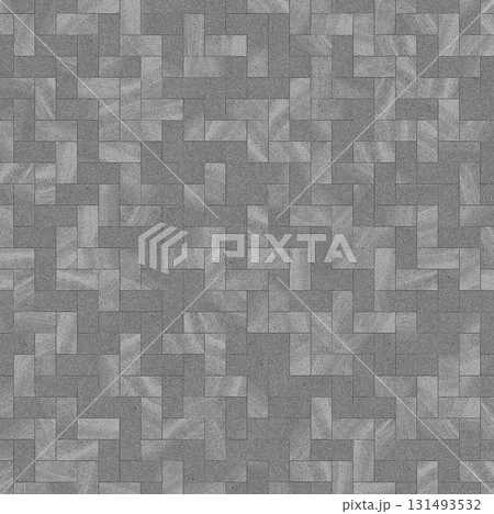 Grey stone tile flooring texture seamless pattern 131493532