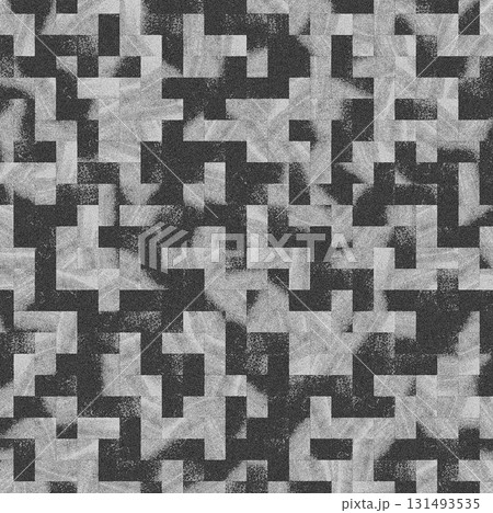 Abstract maze pattern creating a black and white texture Abstract maze pattern creating a black and white texture 131493535