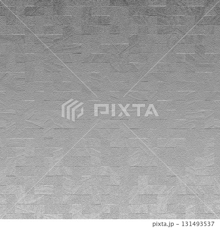 Gray textured wall with embossed abstract pattern 131493537