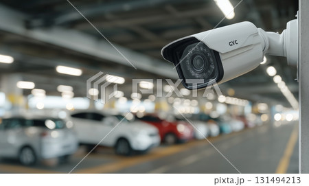 Facial recognition technology scan and detect people face for identification in crowded places. IOT CCTV2 Security camera motion detection system recognizes identifies people with big data and AI. 131494213
