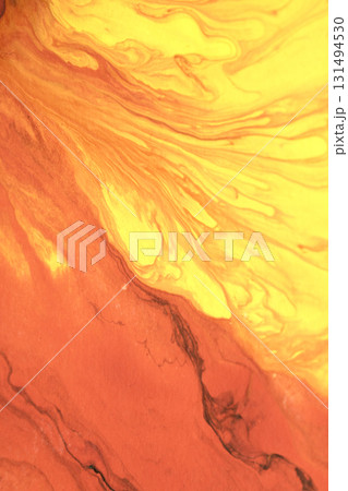 Thick swirling abstract acrylic color paint vivid creative background 131494530