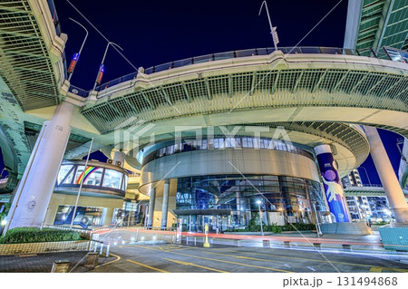 名古屋市、黒川インターチェンジの夜景 131494868