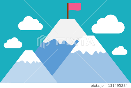 Illustration of a roadmap to achieving your goals Illustration of a roadmap to achieving your goals 131495284