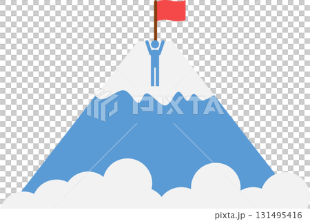 Illustration of a roadmap to achieving your goals Illustration of a roadmap to achieving your goals 131495416