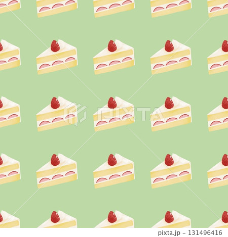 ショートケーキのパターン 131496416