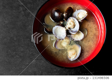 しじみの味噌汁 131496506