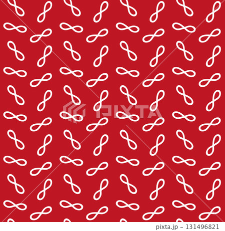 Vector seamless pattern of infinity symbol Vector seamless pattern of infinity symbol 131496821