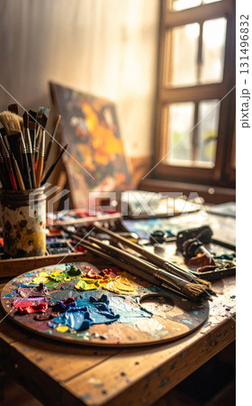 画家のアトリエ 131496832