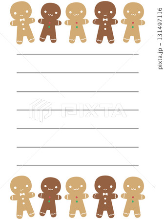 ジンジャークッキーの手紙 131497116