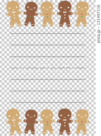 ジンジャークッキーの手紙 131497116