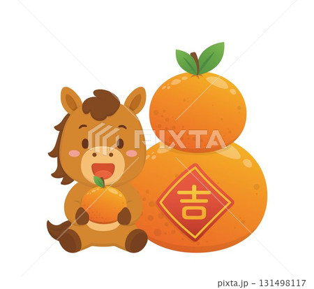 馬 午 茶色 131498117