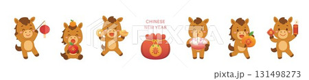 馬 午 茶色 131498273