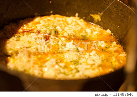 キャンプ飯 チーズリゾット キャンプ飯 チーズリゾット 131498646