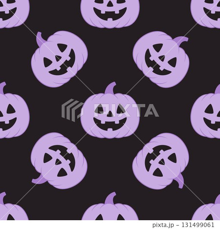 halloween pattern with cute pumpkin halloween pattern with cute pumpkin 131499061
