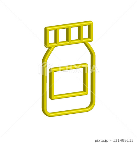 Medicine jar icon design template Medicine jar icon design template 131499113