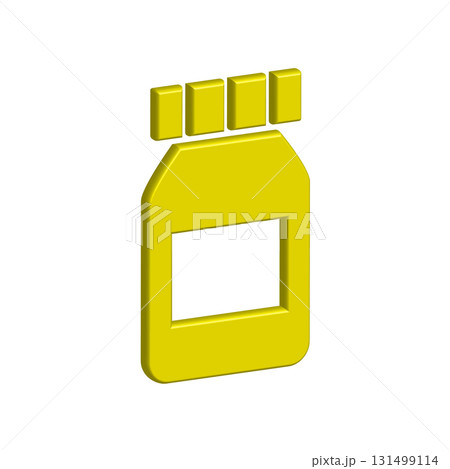Medicine jar icon design template Medicine jar icon design template 131499114