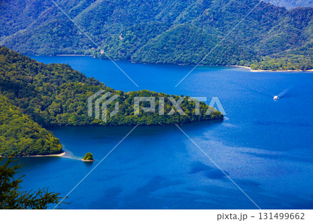 半月山からの中禅寺湖 131499662