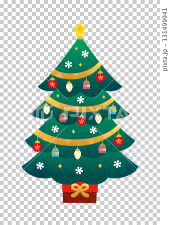 かわいいクリスマスツリー かわいいクリスマスツリー 131499941