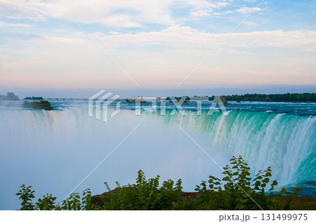 The waterfalls of Niagara in Canada are one of the great wonders of the world The waterfalls of Niagara in Canada are one of the great wonders of the world 131499975