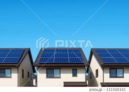 住宅のソーラーパネル 住宅のソーラーパネル 131500181