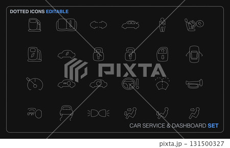 Car Service and Dashboard Car Service and Dashboard 131500327