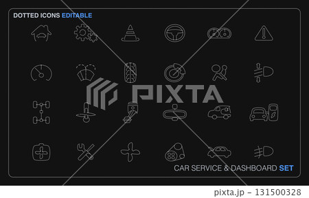Car Service and Dashboard Car Service and Dashboard 131500328