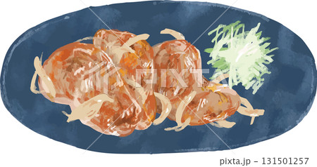 生姜焼きのイラスト 生姜焼きのイラスト 131501257