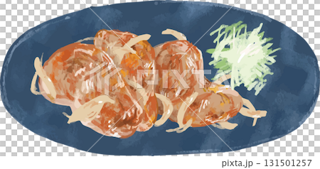 生姜焼きのイラスト 生姜焼きのイラスト 131501257