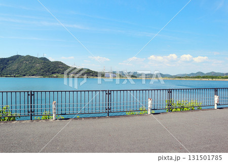 平荘第1ダムから見た平荘湖 平荘第1ダムから見た平荘湖 131501785