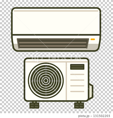 室內和室外冷卻器裝置的圖示 室內和室外冷卻器裝置的圖示 131502203