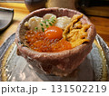 海鮮丼　いくら、ほたて、ウニ、炙り牛肉、生卵の贅沢丼 131502219