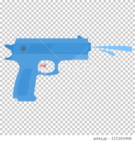 水鉄砲のイラスト 131503406