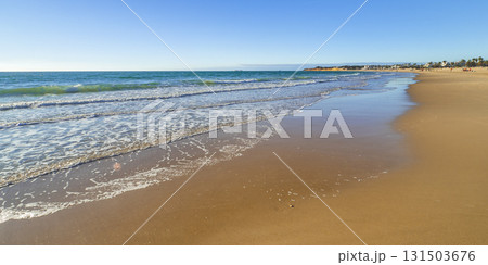 Beach of la Barrosa, Chiclana, Spain 131503676