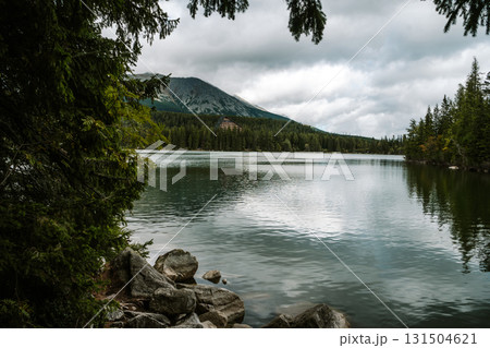 Strbske Pleso, Slovakia: Mountain Lake in the High Tatras Strbske Pleso, Slovakia: Mountain Lake in the High Tatras 131504621