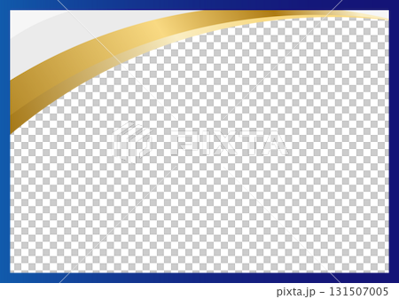 Blue and gold stylish business background 13 131507005