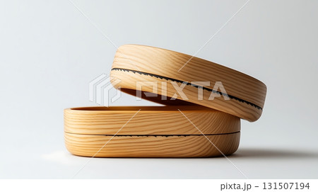 Minimalist Wooden Containers with a Clean, Natural Design 131507194
