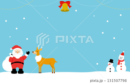 クリスマスのフレーム 131507798