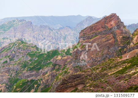 Mountain landscape of Madeira island, Portugal. A breathtaking view 131509177