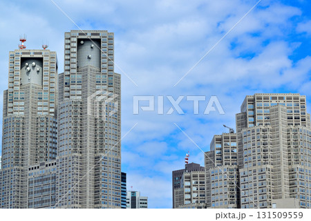 新宿新都心 都庁 超高層ビル群 新宿新都心 都庁 超高層ビル群 131509559