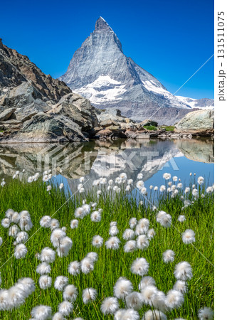 Matterhorn Reflection Alpine Lake 131511075