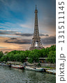 Eiffel Tower Seine River View 131511145