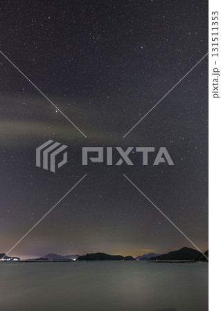 瀬戸内の春の星景 うしかい座・おとめ座 瀬戸内の春の星景 うしかい座・おとめ座 131511353