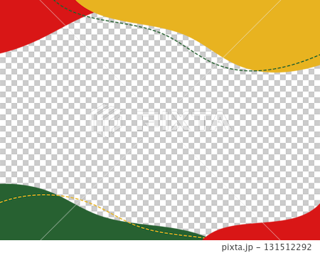 抽象現代聖誕色彩流體形狀框架背景設計 131512292