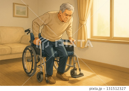 車椅子から立ち上がる瞬間 車椅子から立ち上がる瞬間 131512327