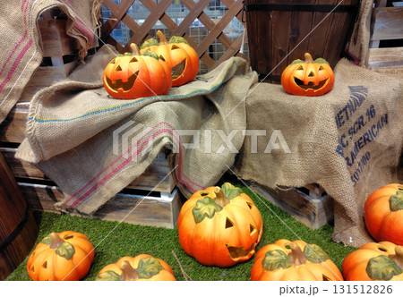 ハロウィンのかぼちゃのある風景 ハロウィンのかぼちゃのある風景 131512826
