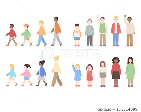 色んな国の人のイラスト 131514099