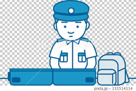 Airport baggage inspection Airport baggage inspection 131514114