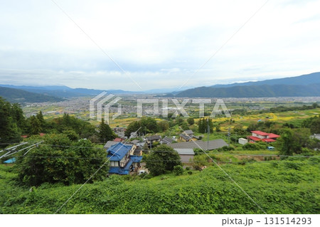 姨捨駅からの眺望（JR篠ノ井線） 131514293